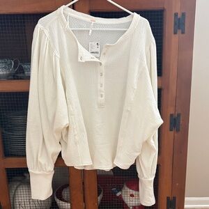 Free People Quinn Knit Thermal